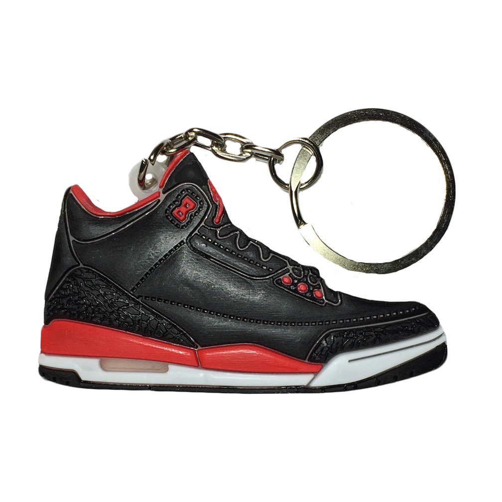 Jordan 3 “Crimson” Keychain