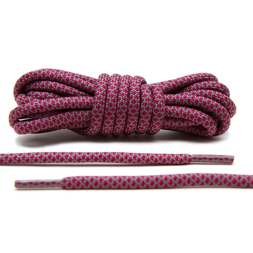 Maroon/Grey – Rope Laces