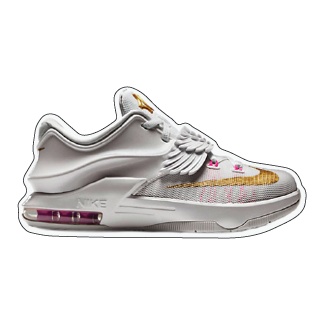 Nike KD 7 “Aunt Pearl” Shoe Box Sticker